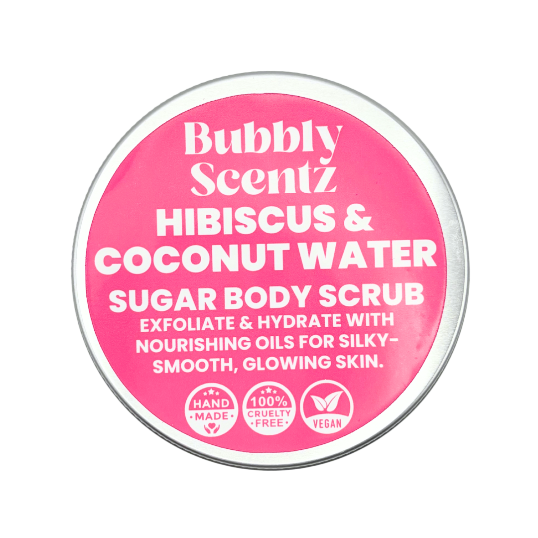 Hibiscus & Coconut Water Sugar Body Scrub
