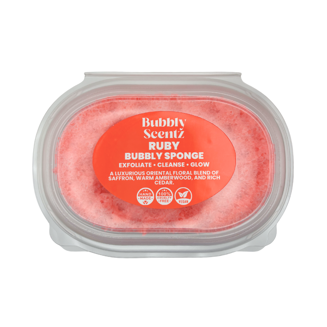 Ruby Bubbly Sponge