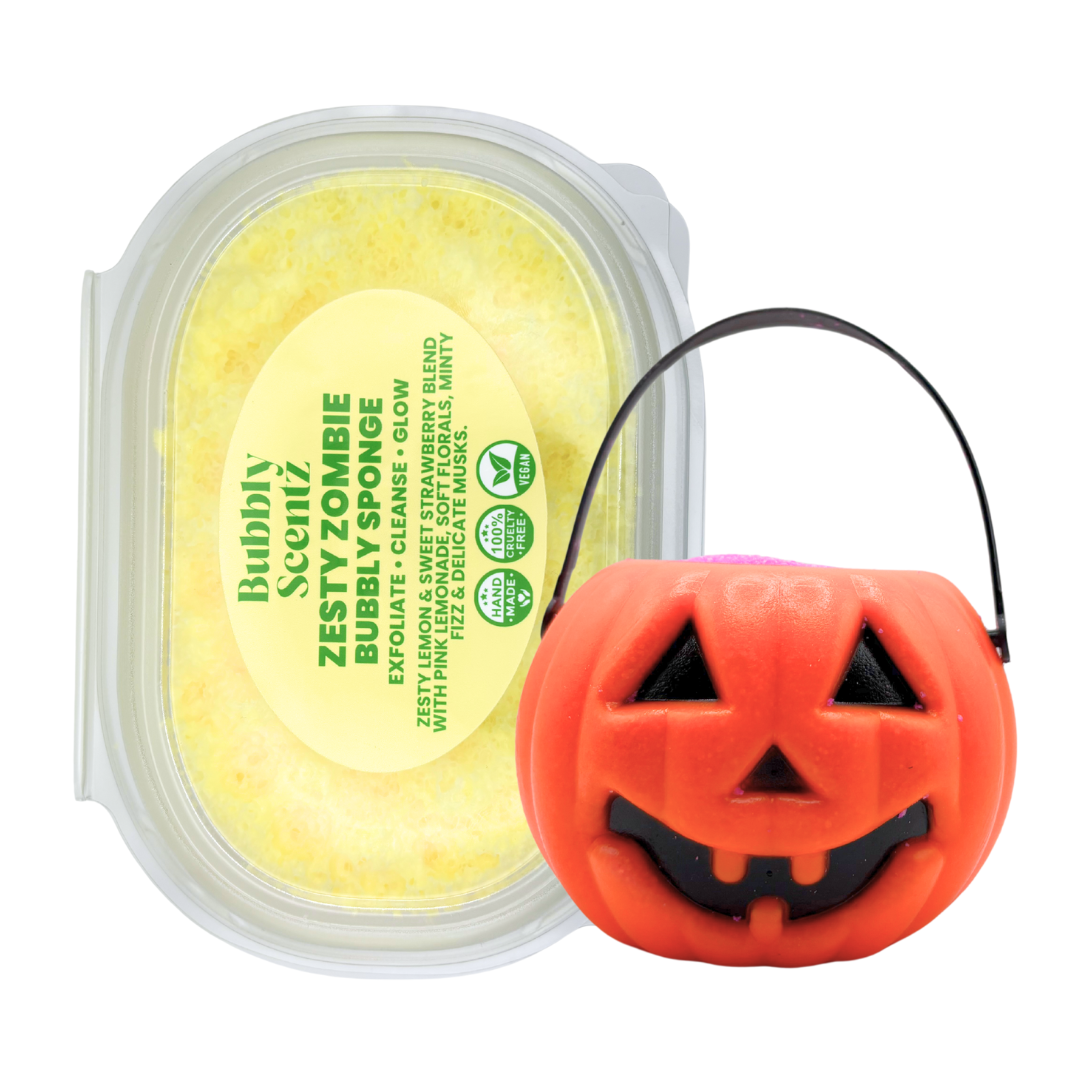 Zesty Zombie Bubbly Sponge & Pumpkin Bundle