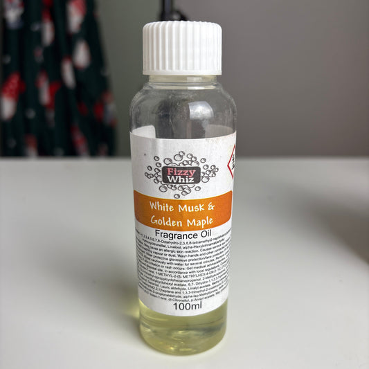 White Musk & Golden Maple Fragrance Oil 100ml