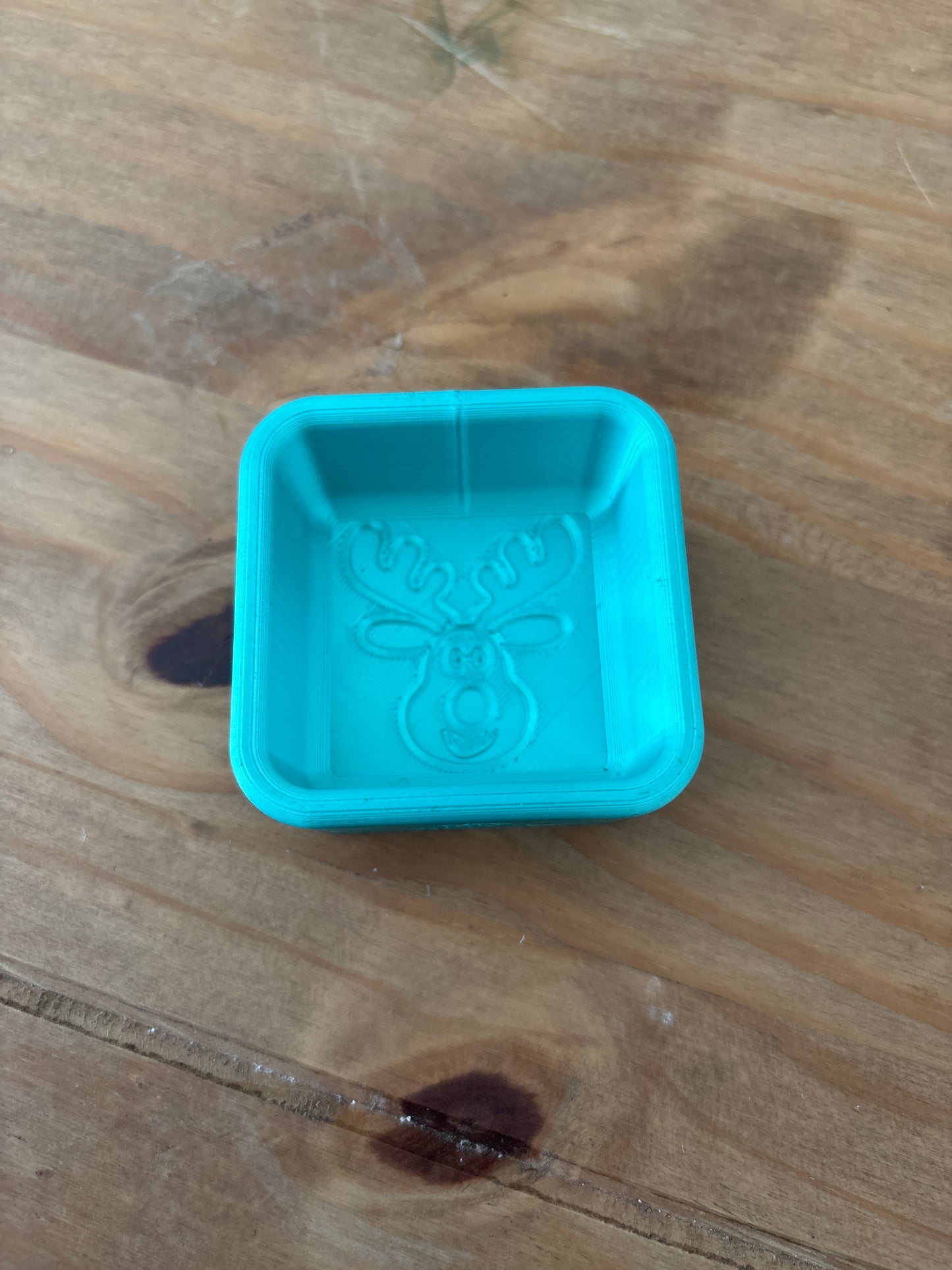 Reindeer 3D printed bath bomb mould