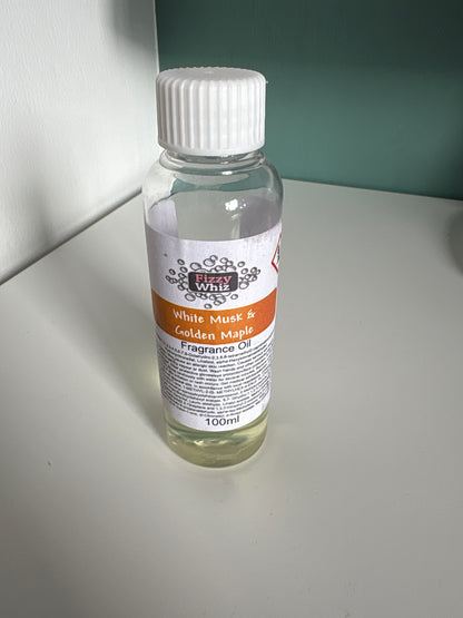 FW White Musk & Golden Maple Fragrance 100ml Oil USED