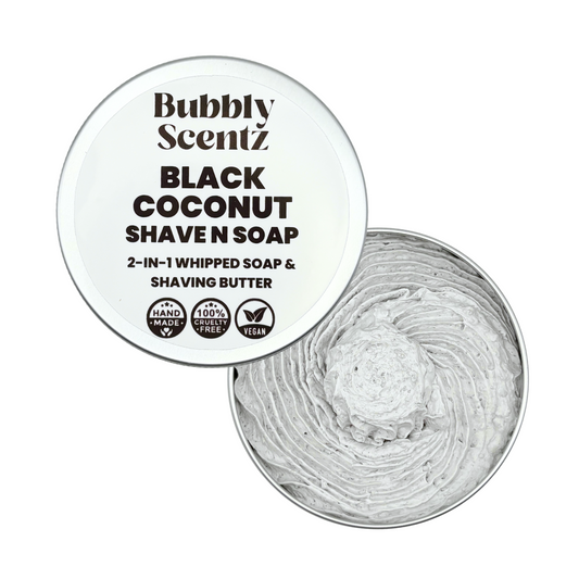 Black Coconut Shave N Soap