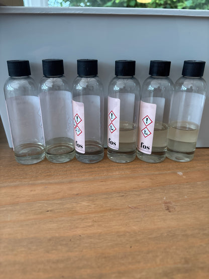 6 x FOS 100ml Fragrance Oils