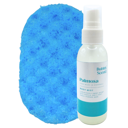 Palmosa Bubbly Sponge & Body Mist Bundle