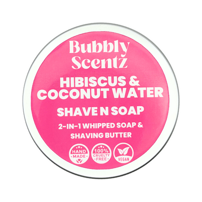 Hibiscus & Coconut Water Shave N Soap