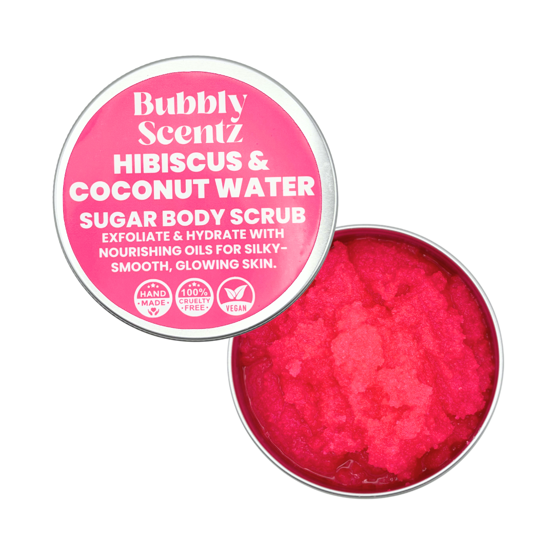 Hibiscus & Coconut Water Sugar Body Scrub