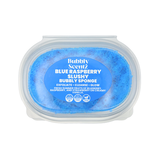 Blue Raspberry Slushy Bubbly Sponge