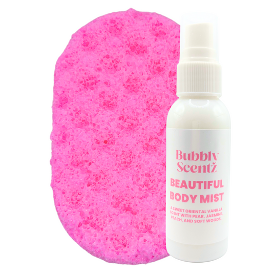 Beautiful Bubbly Sponge & Body Mist Bundle