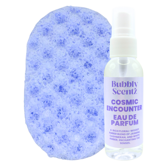 Cosmic Encounter Bubbly Sponge & Eau De Parfum Bundle