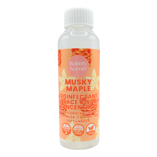 Musky Maple Disinfectant Surface Cleaner Concentrate