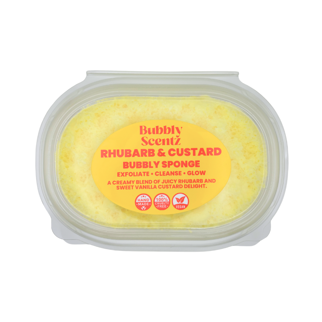 Rhubarb & Custard Bubbly Sponge
