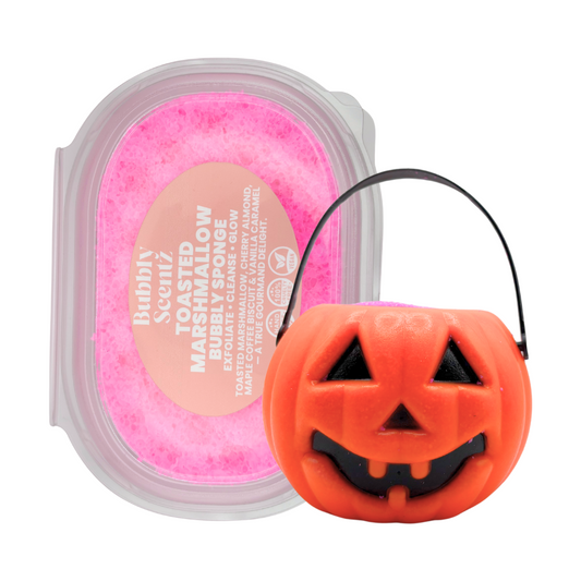 Toasted Marshmallow Bubbly Sponge & Pumpkin Bundle